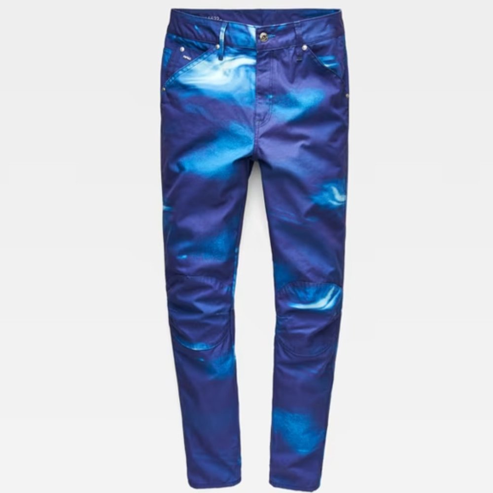 G-STAR ELWOOD 5622 3D MID WAIST BOYFRIEND COLOR JEANS